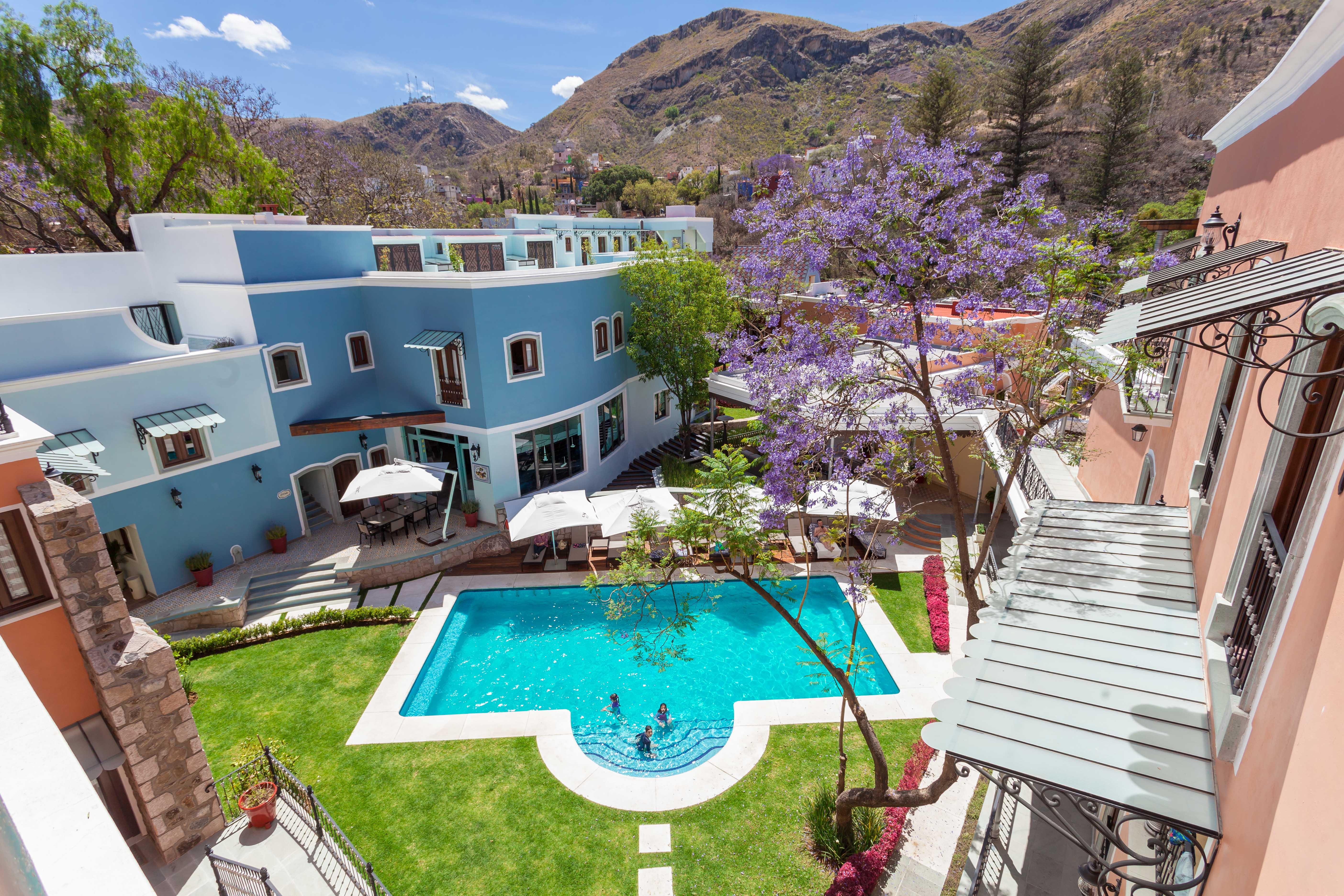 Villa Maria Cristina Hotel Guanajuato Buitenkant foto