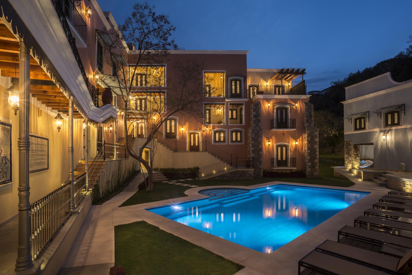 Villa Maria Cristina Hotel Guanajuato Buitenkant foto